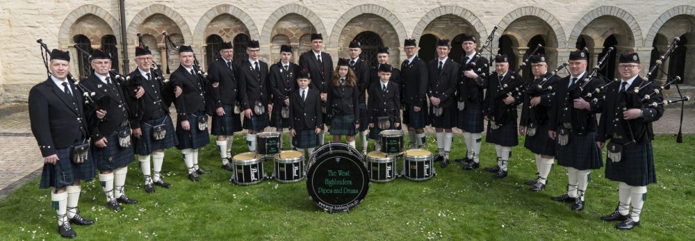 The West Highlanders Pipes and Drums